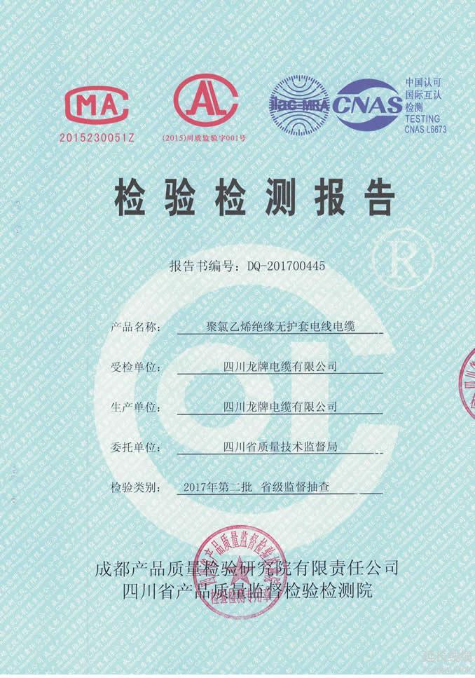 四川省质量技术监督局2017年监督抽查01页